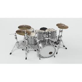 3D Drumset Rigged model